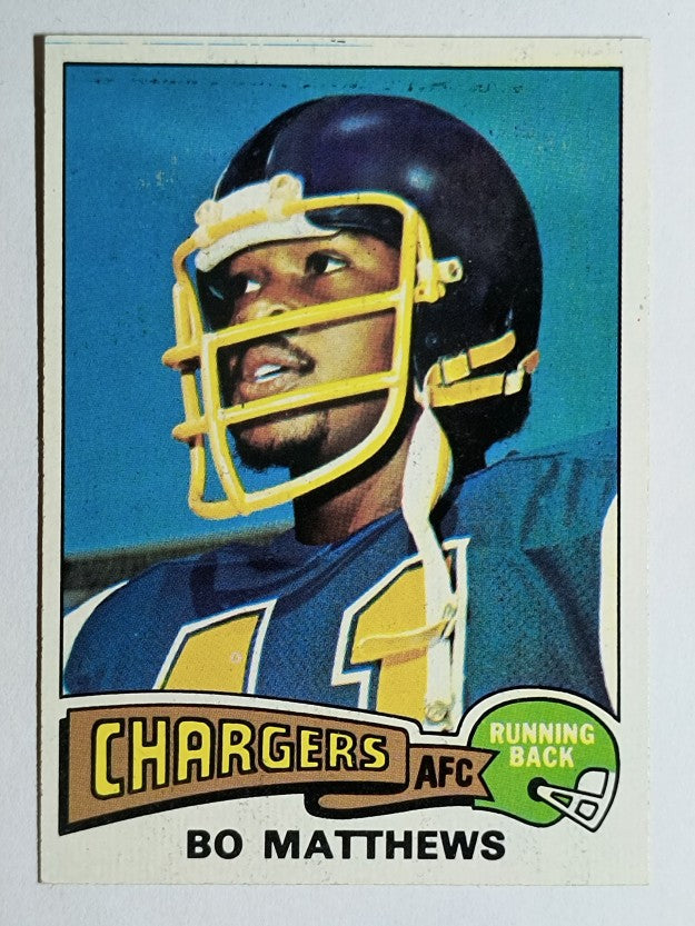 1975 Topps #486 Bo Matthews RC (EXMT)