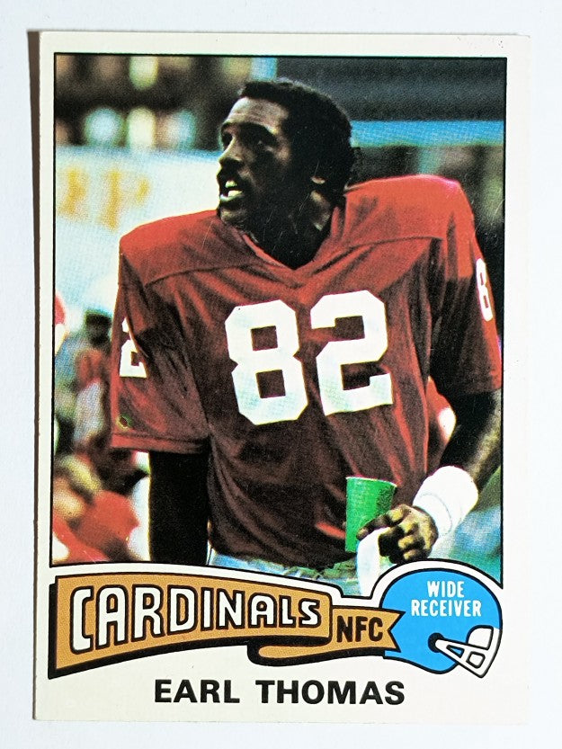 1975 Topps #487 Earl Thomas RC (EX)