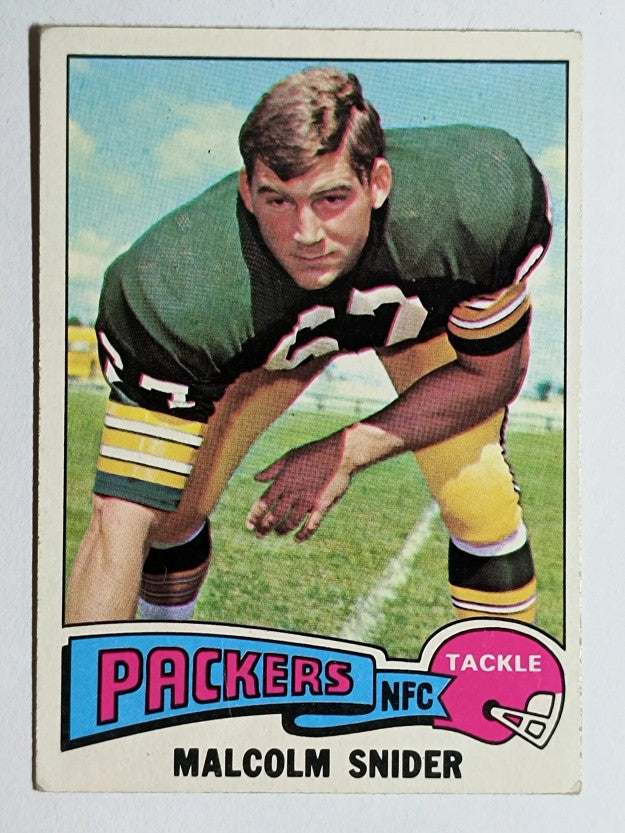1975 Topps #503 Malcolm Snider (VGEX)