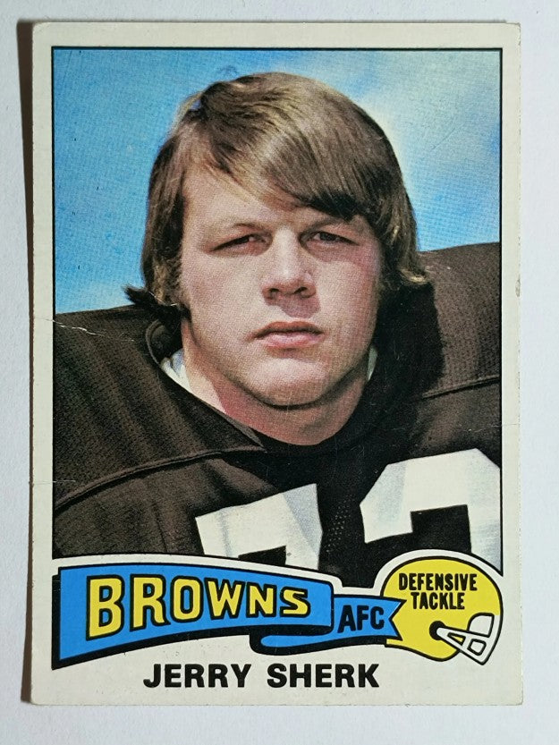 1975 Topps #507 Jerry Sherk (VG)