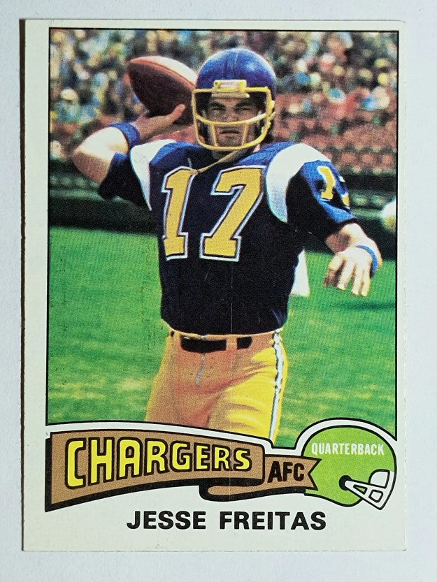 1975 Topps #518 Jesse Freitas RC (EX)