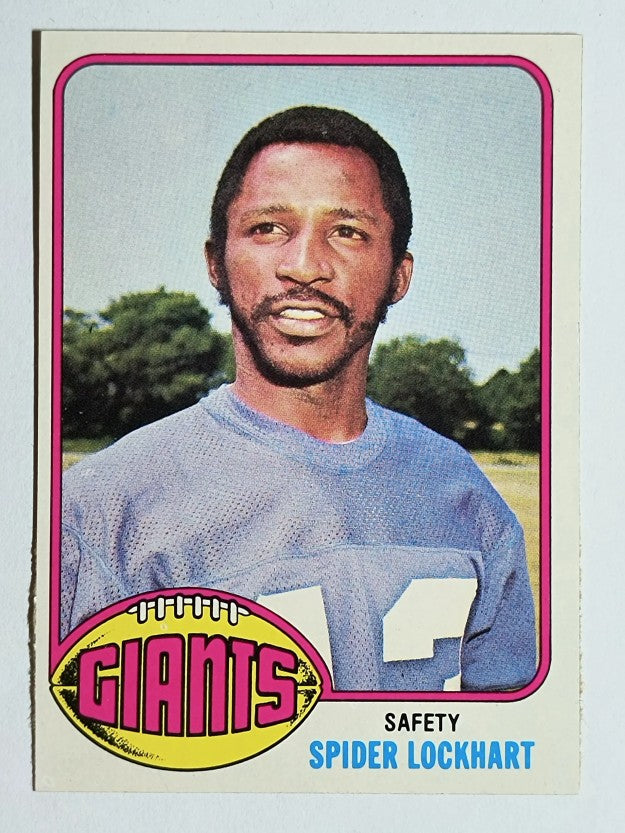 1976 Topps #27 Spider Lockhart (EXMT)