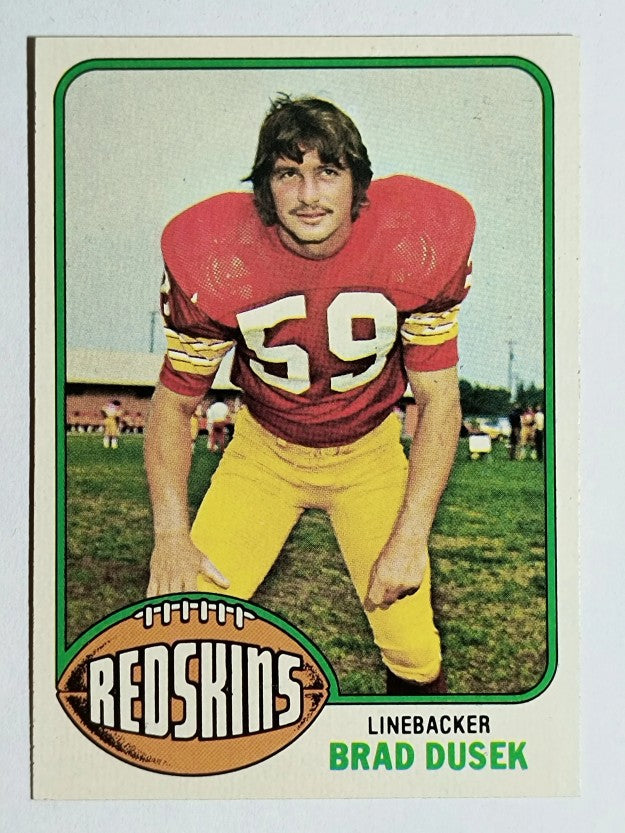 1976 Topps #31 Brad Dusek RC (EX)