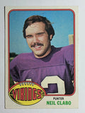 1976 Topps #46 Neil Clabo RC (VGEX)