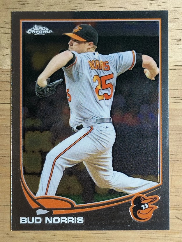 2013 Topps Chrome Update #MB18 Bud Norris