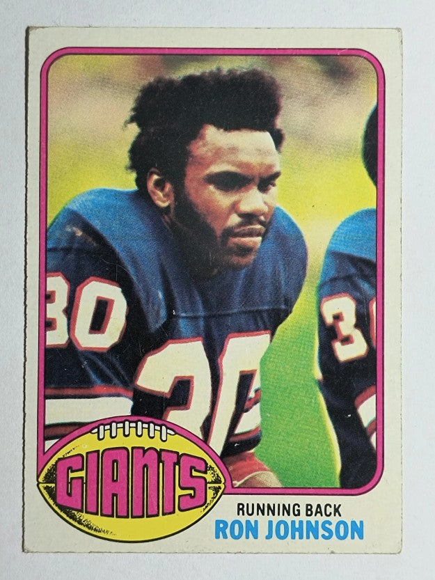 1976 Topps #87 Ron Johnson (EX)