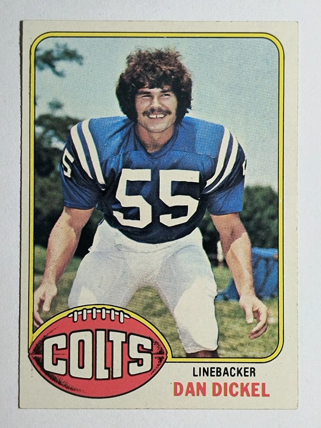 1976 Topps #92 Dan Dickel (VGEX)