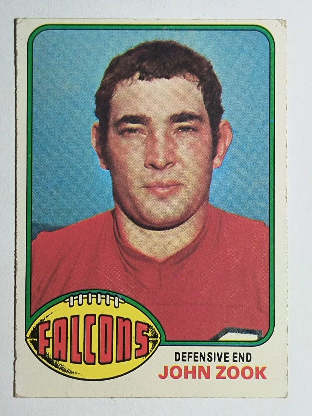 1976 Topps #119 John Zook (VGEX)