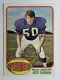 1976 Topps #125 Jeff Siemon (VGEX)