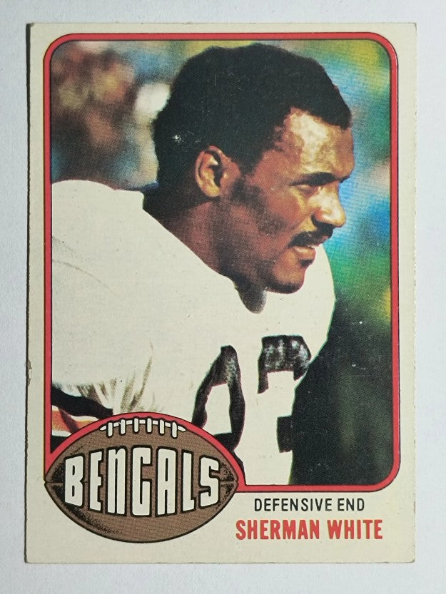 1976 Topps #168 Sherman White (VGEX)