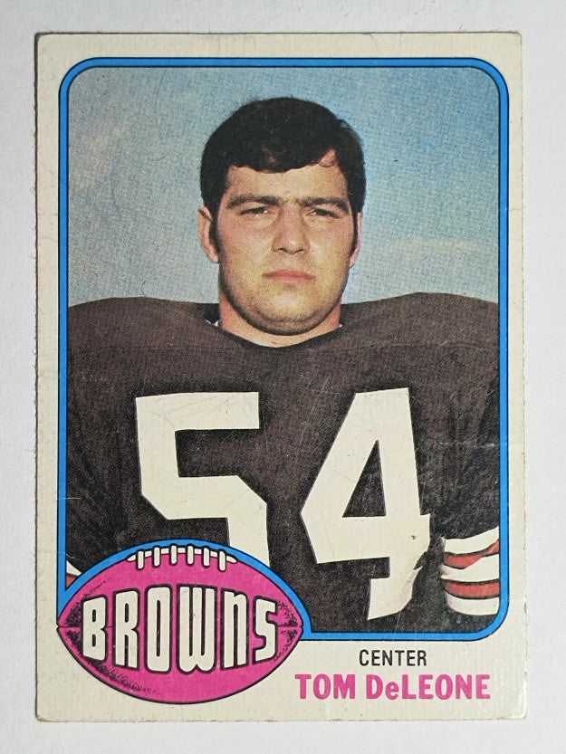 1976 Topps #187 Tom DeLeone RC (VG)