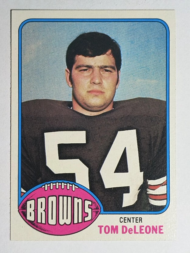 1976 Topps #187 Tom DeLeone RC (EXMT)