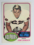1976 Topps #210 Jim Langer AP (EXMT)