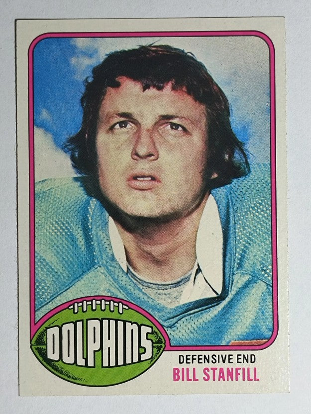 1976 Topps #233 Bill Stanfill (NM)
