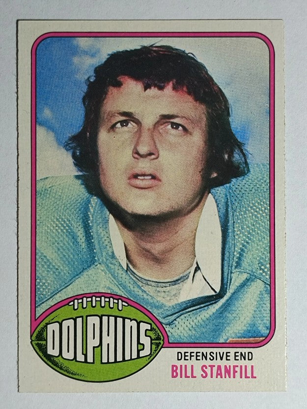 1976 Topps #233 Bill Stanfill (NM)