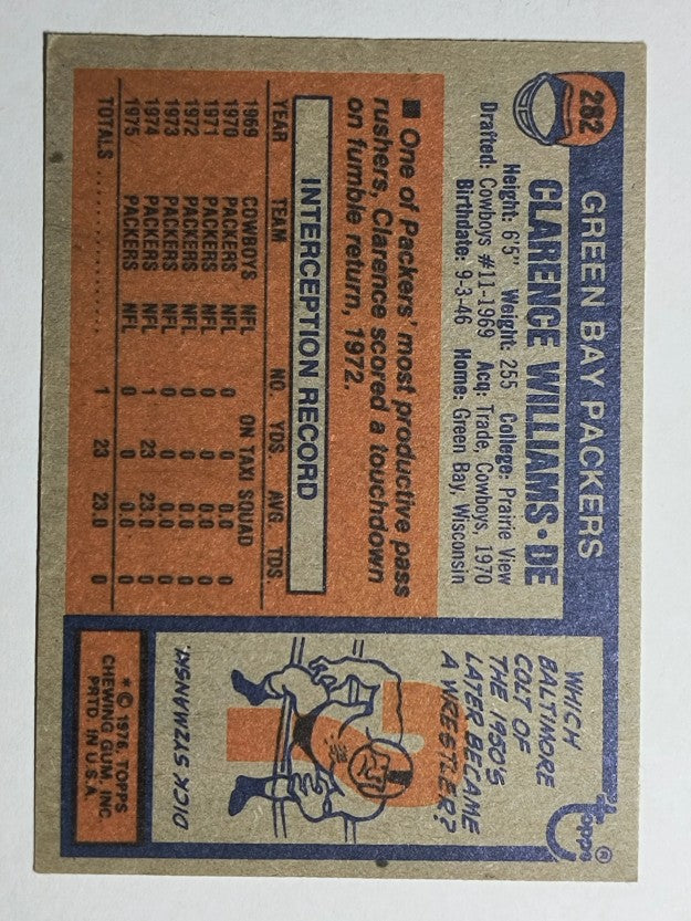 1976 Topps #282 Clarence Williams (EXMT)