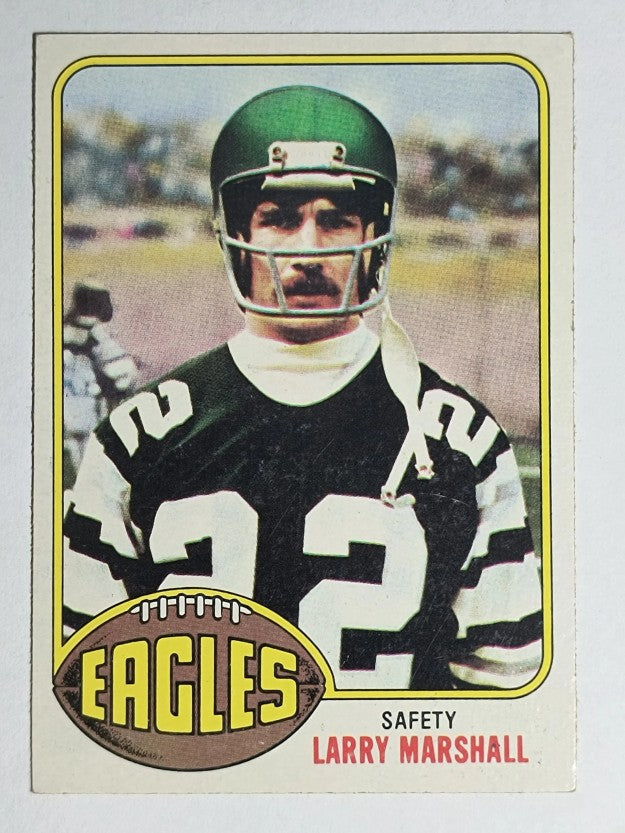 1976 Topps #302 Larry Marshall RC (EXMT)