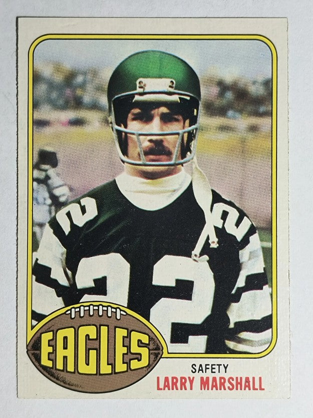 1976 Topps #302 Larry Marshall RC (EXMT)