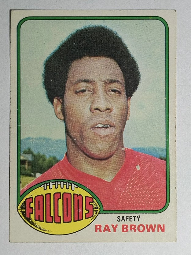 1976 Topps #307 Ray Brown (VGEX)