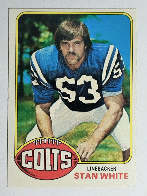 1976 Topps #312 Stan White (EXMT)