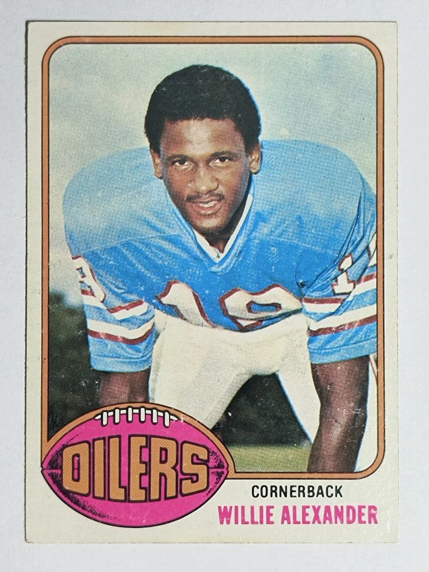 1976 Topps #316 Willie Alexander (EX)