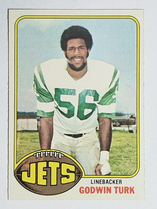 1976 Topps #334 Godwin Turk RC (NM)