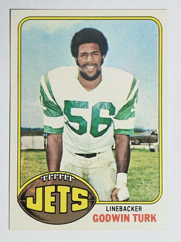 1976 Topps #334 Godwin Turk RC (NM)