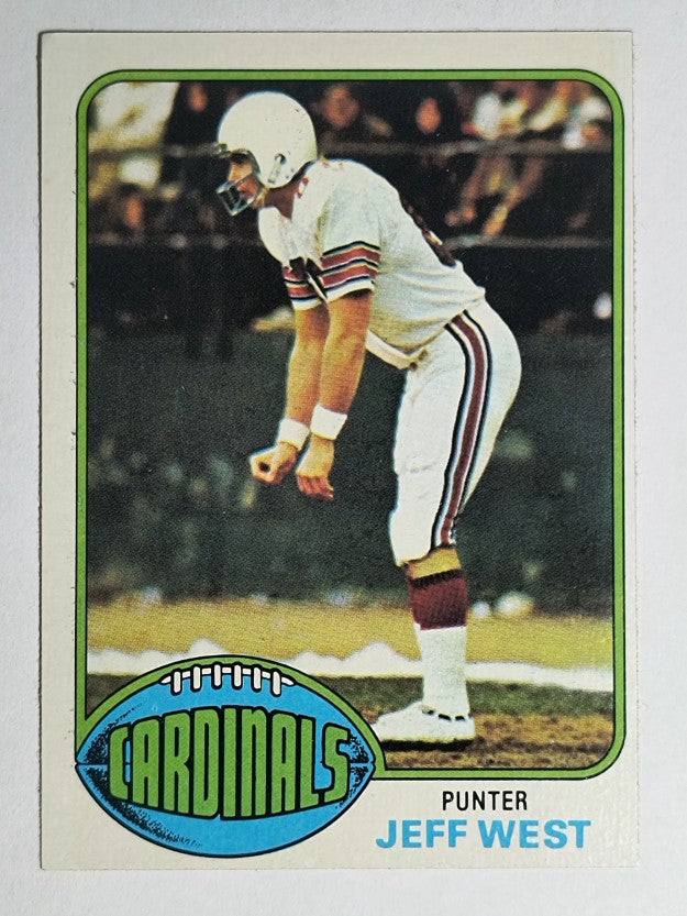 1976 Topps #363 Jeff West RC (EX)