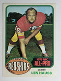 1976 Topps #370 Len Hauss (NM)