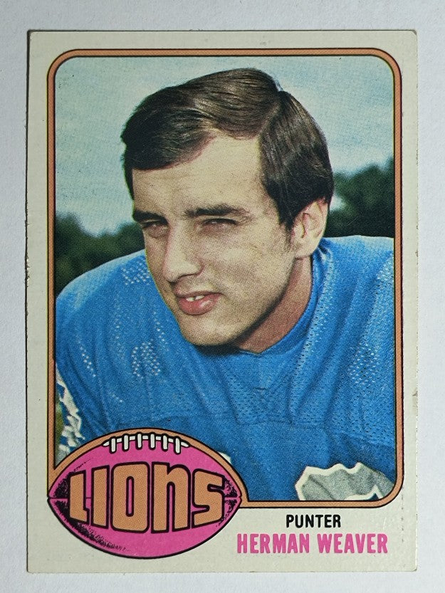 1976 Topps #375 Herman Weaver (VGEX)