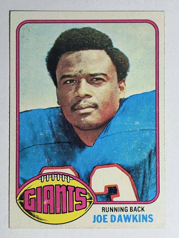 1976 Topps #386 Joe Dawkins (EX)