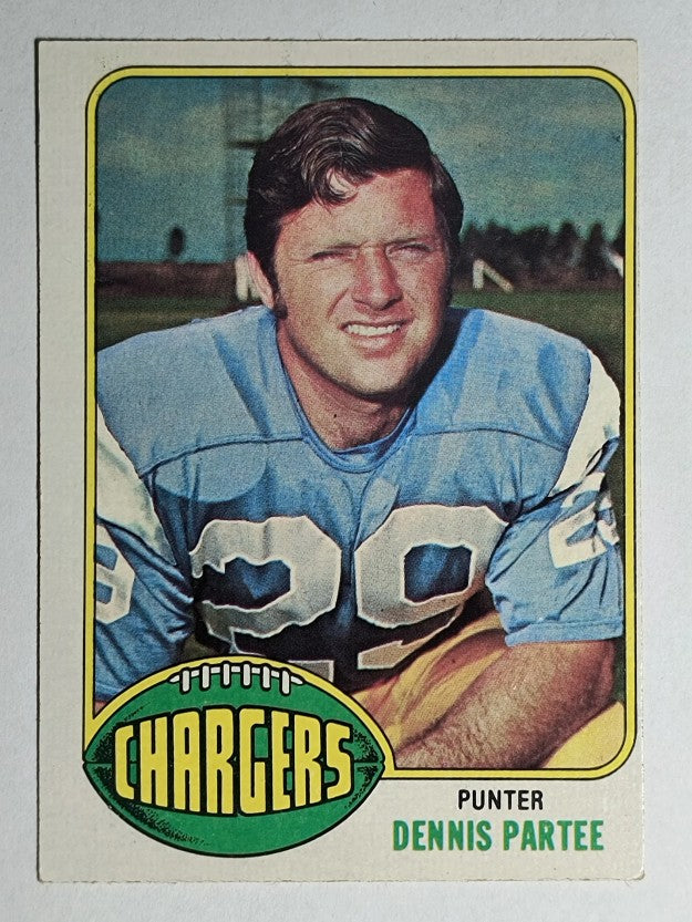 1976 Topps #387 Dennis Partee (EX)