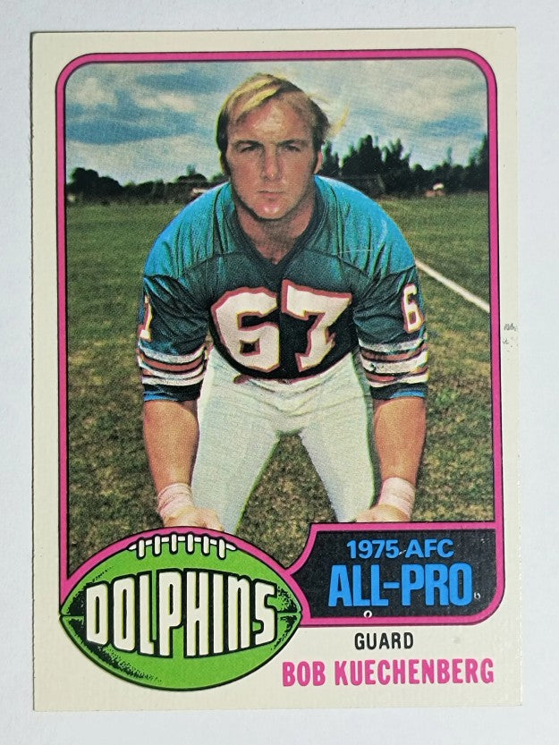 1976 Topps #390 Bob Kuechenberg (NM)