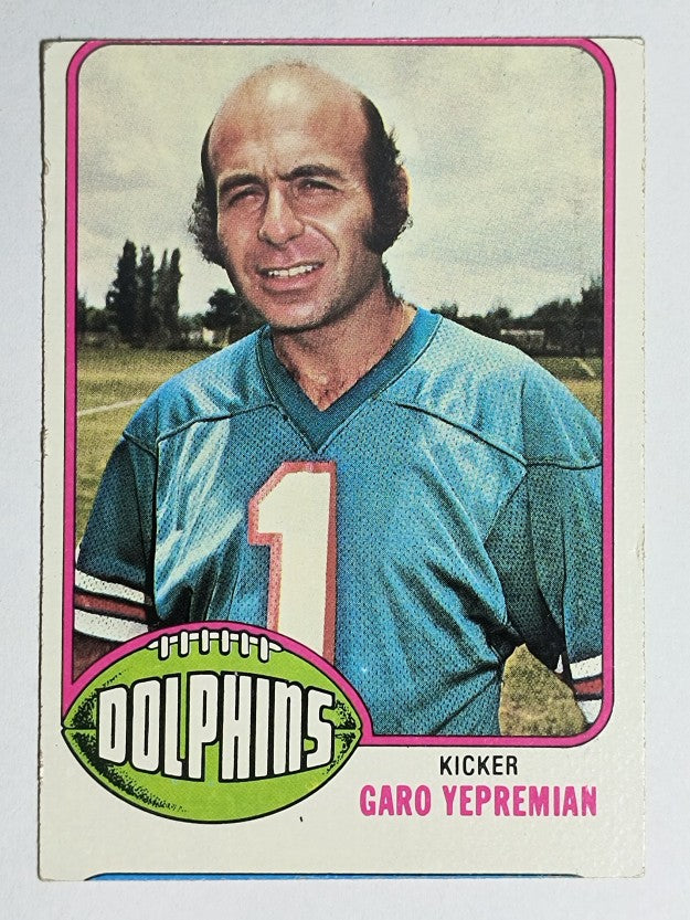 1976 Topps #435 Garo Yepremian (VG)