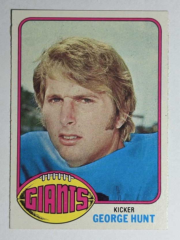 1976 Topps #487 George Hunt (EXMT)