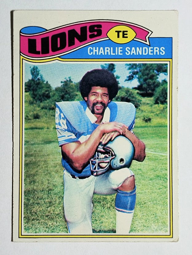 1977 Topps #85 Charlie Sanders (EX)