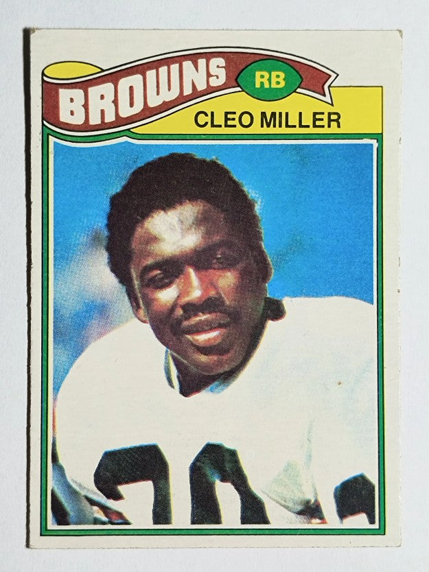 1977 Topps #92 Cleo Miller RC (EX)