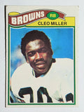 1977 Topps #92 Cleo Miller RC (EX)