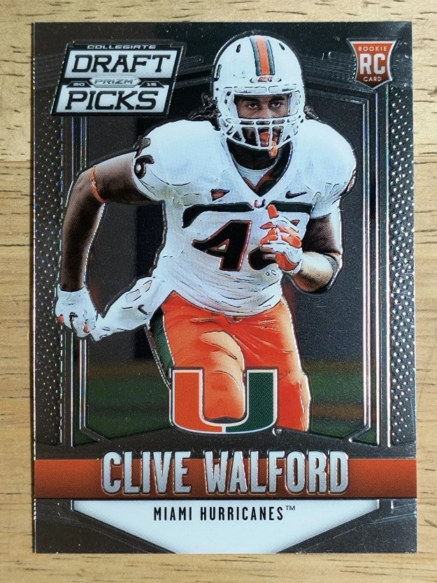 2015 Panini Prizm Draft Picks #109 Clive Walford RC