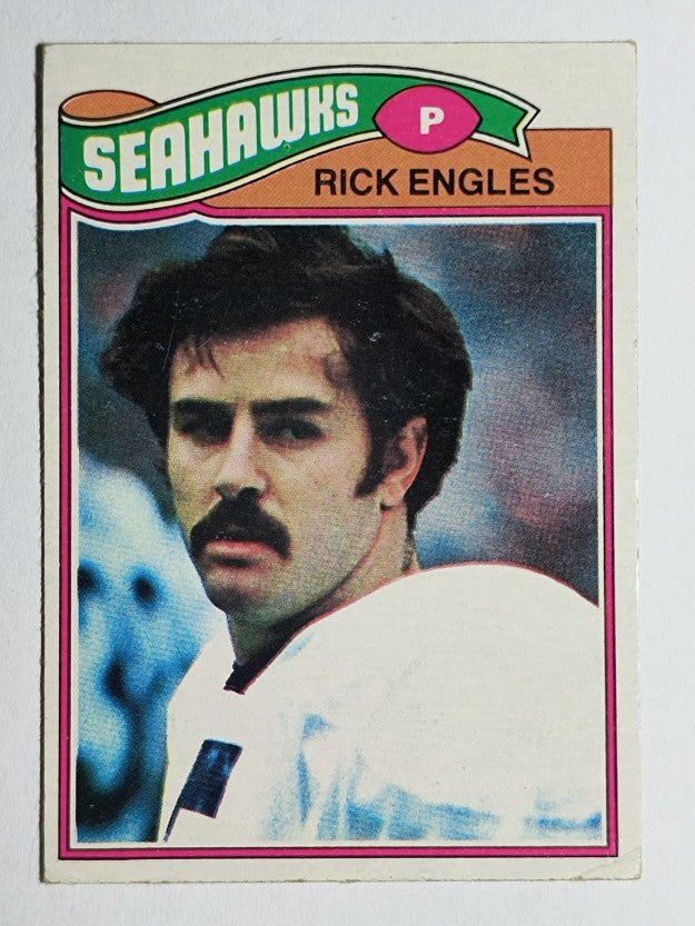 1977 Topps #112 Rick Engles RC (VGEX)