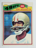 1977 Topps #156 Gene Washington (EXMT)