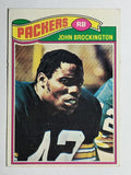 1977 Topps #166 John Brockington (VGEX)