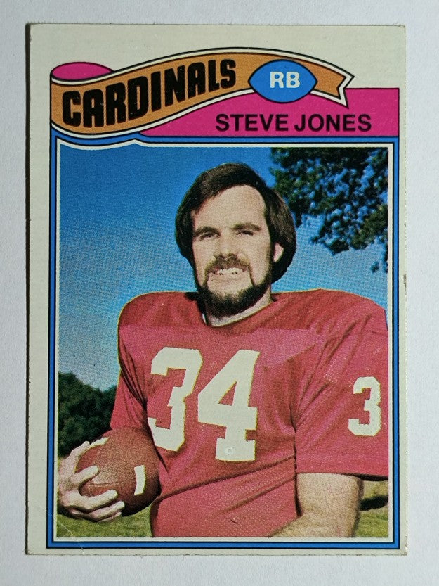 1977 Topps #184 Steve Jones RC (VG)