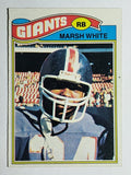 1977 Topps #196 Marsh White RC (EXMT)