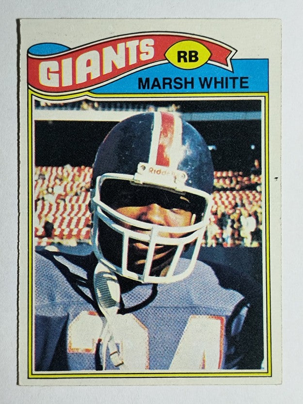 1977 Topps #196 Marsh White RC (EXMT)