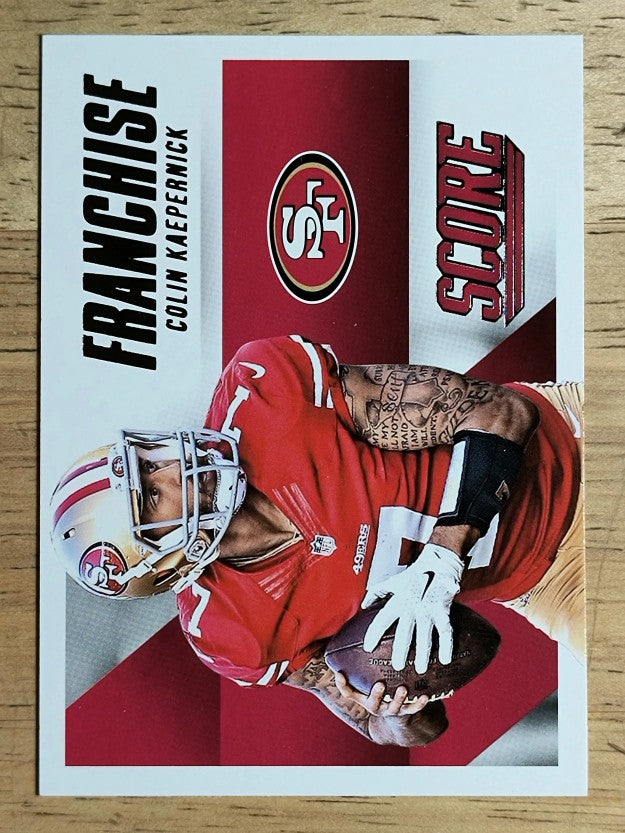 2015 Score Franchise #18 Colin Kaepernick