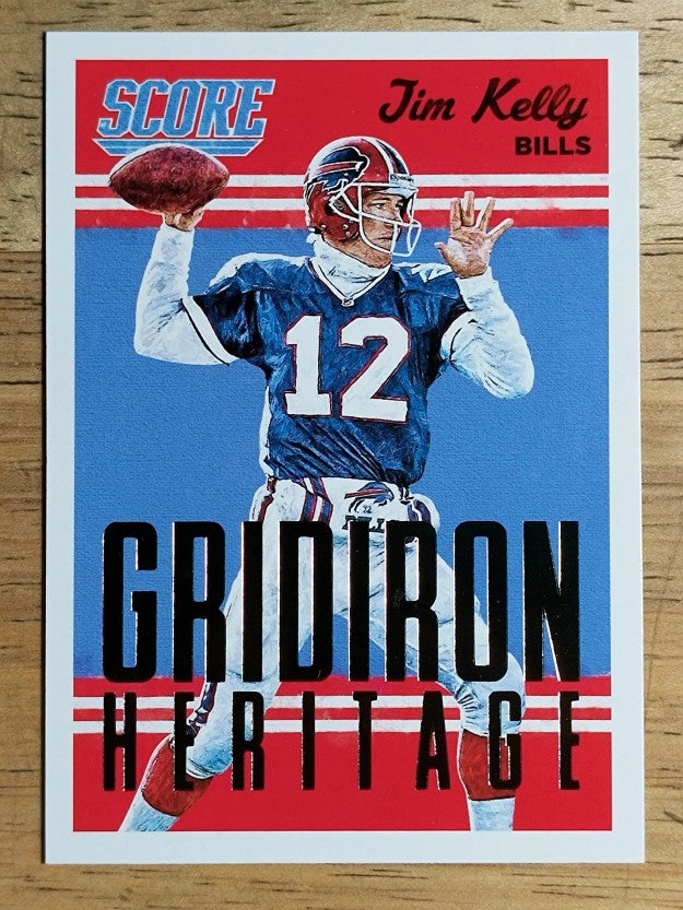 2015 Score Gridiron Heritage #18 Jim Kelly