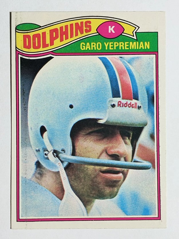 1977 Topps #255 Garo Yepremian (EXMT)