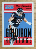 2015 Score Gridiron Heritage #9 Dan Hampton