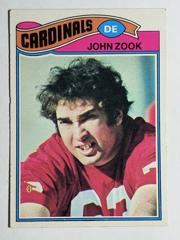 1977 Topps #282 John Zook (EX)